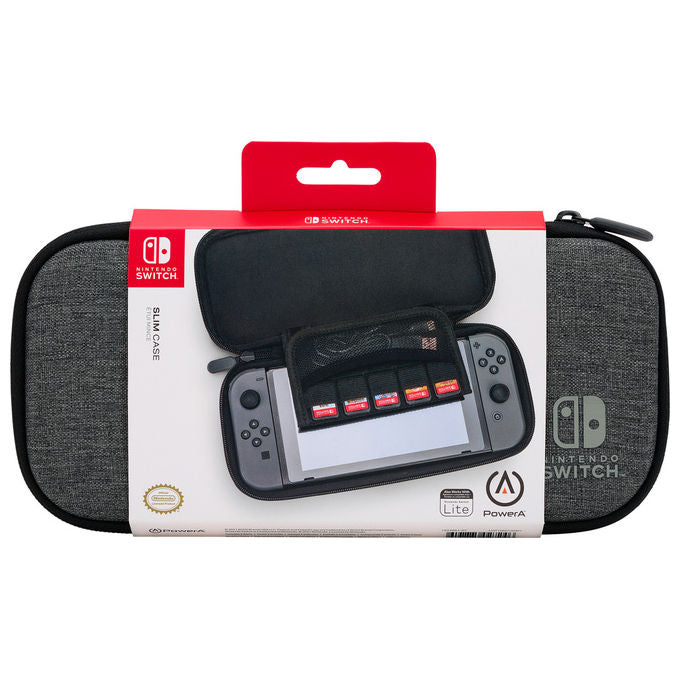 PowerA, Custodia Rigida Antracite per Nintendo Switch