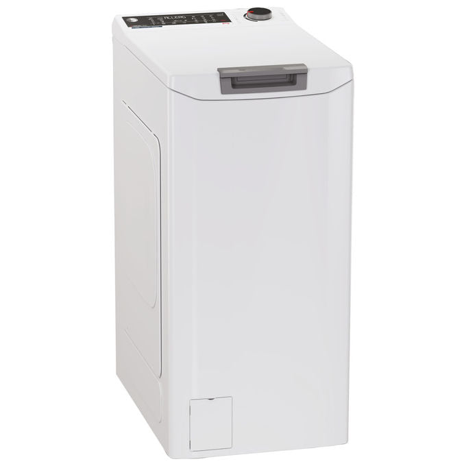 Hoover THOS486TM4-S Lavatrice Carica dall Alto 8 Kg 1400 Giri Classe B AI Weight Sense colore Bianco (86x41x60 cm)