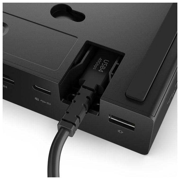 Lenovo Docking Station USB4 Smart Dock 5500 135W Cablato Nero