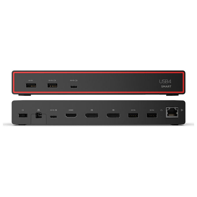 Lenovo Docking Station USB4 Smart Dock 5500 135W Cablato Nero