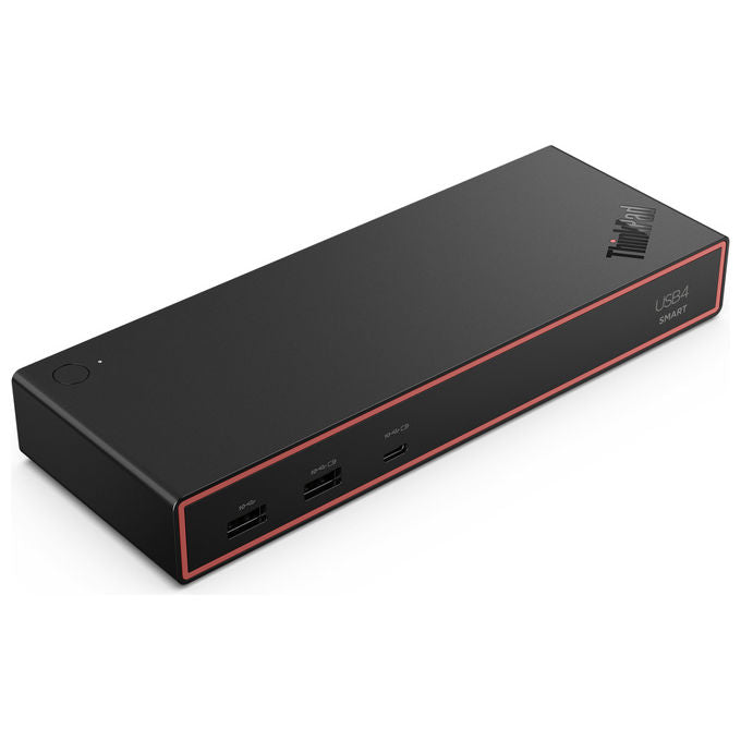 Lenovo Docking Station USB4 Smart Dock 5500 135W Cablato Nero