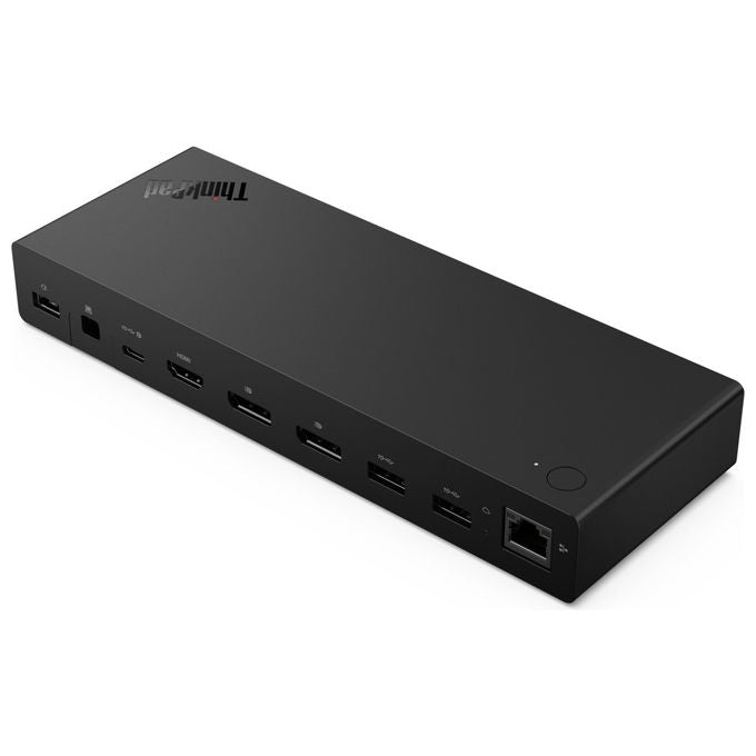Lenovo Docking Station USB4 Smart Dock 5500 135W Cablato Nero