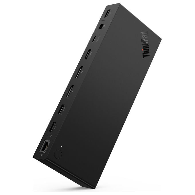Lenovo Docking Station USB4 Smart Dock 5500 135W Cablato Nero