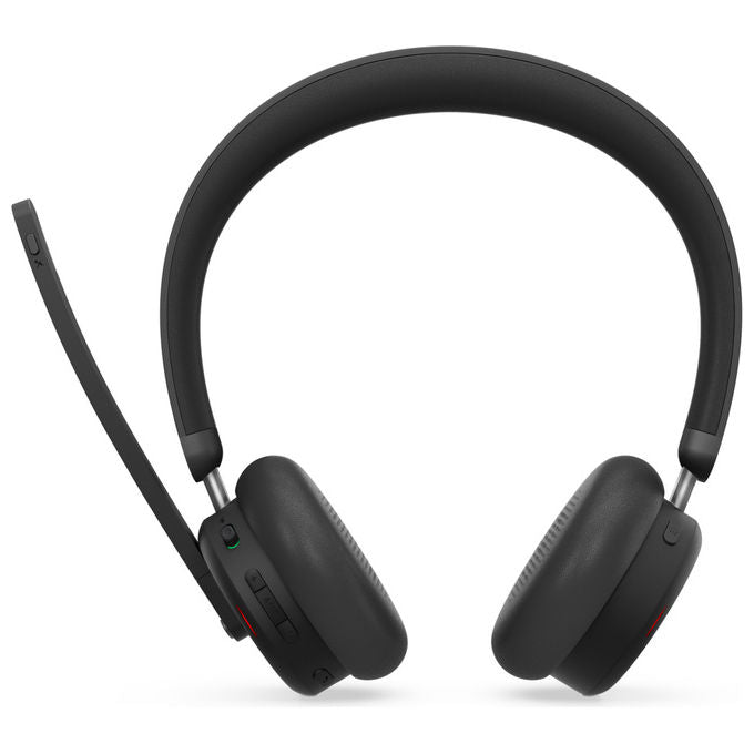 Lenovo, Cuffie Wireless ANC 6550, Bluetooth, Nero, Microfono con Cancellazione Rumore, Ufficio