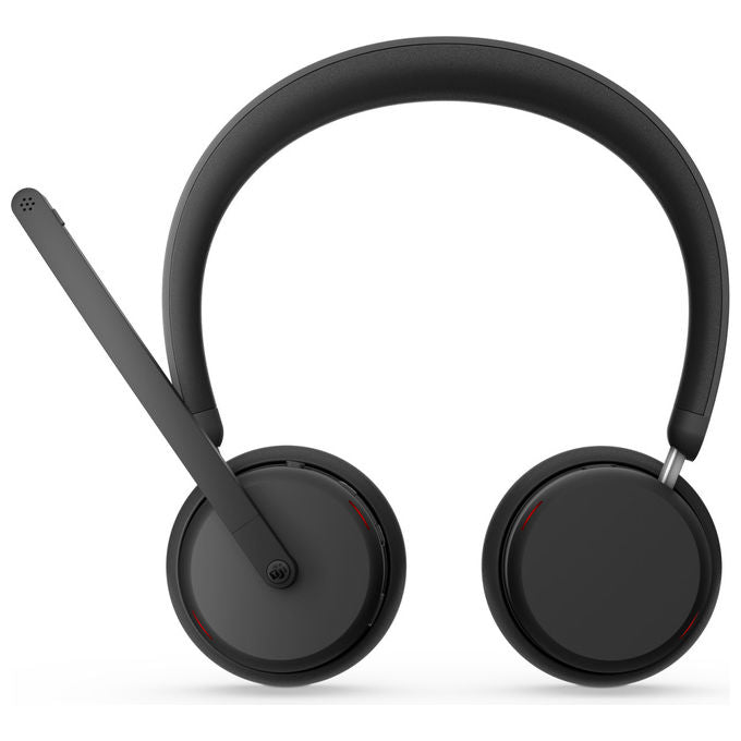Lenovo, Cuffie Wireless ANC 6550, Bluetooth, Nero, Microfono con Cancellazione Rumore, Ufficio