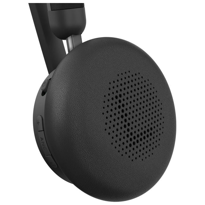 Lenovo, Cuffie Wireless ANC 6550, Bluetooth, Nero, Microfono con Cancellazione Rumore, Ufficio