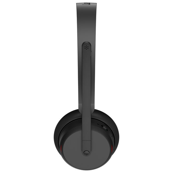 Lenovo, Cuffie Wireless ANC 6550, Bluetooth, Nero, Microfono con Cancellazione Rumore, Ufficio