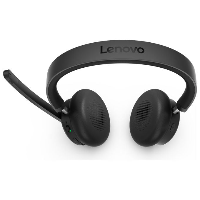 Lenovo, Cuffie Wireless ANC 6550, Bluetooth, Nero, Microfono con Cancellazione Rumore, Ufficio