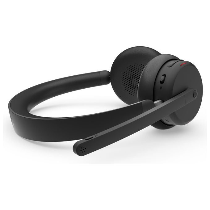 Lenovo, Cuffie Wireless ANC 6550, Bluetooth, Nero, Microfono con Cancellazione Rumore, Ufficio