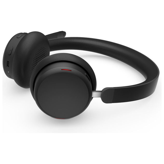 Lenovo, Cuffie Wireless ANC 6550, Bluetooth, Nero, Microfono con Cancellazione Rumore, Ufficio