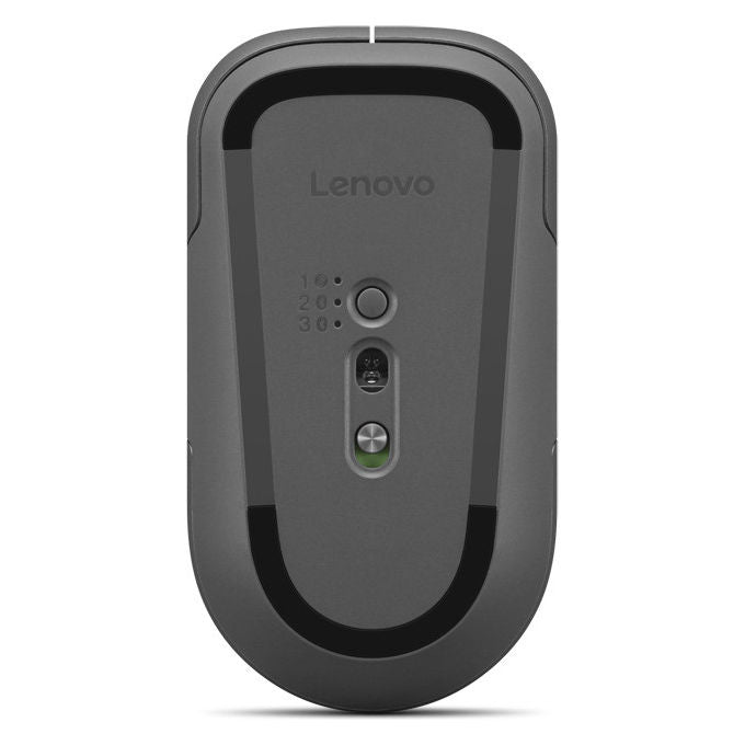 Lenovo, Mouse Pro Plus 6050, Wireless RF, Bluetooth, Ambidestro, Grigio