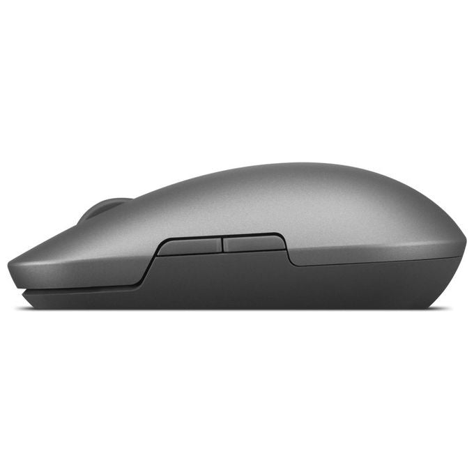 Lenovo, Mouse Pro Plus 6050, Wireless RF, Bluetooth, Ambidestro, Grigio