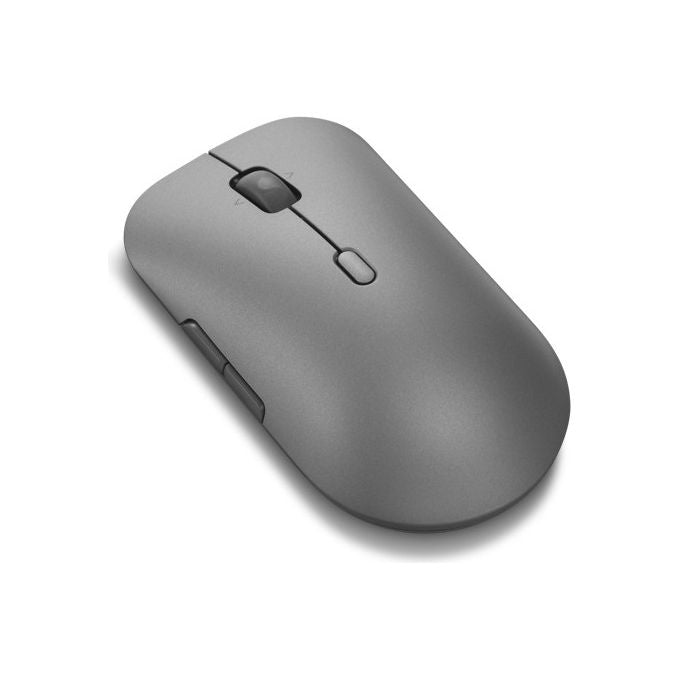 Lenovo, Mouse Pro Plus 6050, Wireless RF, Bluetooth, Ambidestro, Grigio