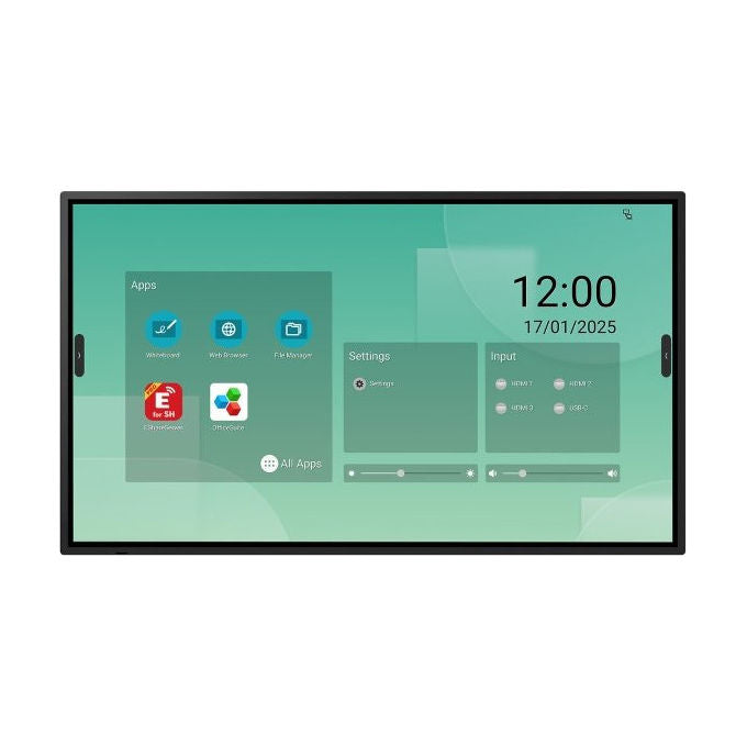 SHARP-NEC Display Interattivo UHD 500cd-m2 Touchscreen Infrarossi Android USB-C