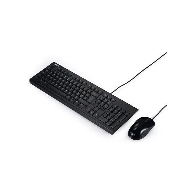 ASUS Tastiera e Mouse USB QWERTY Italiano Nero Ufficio