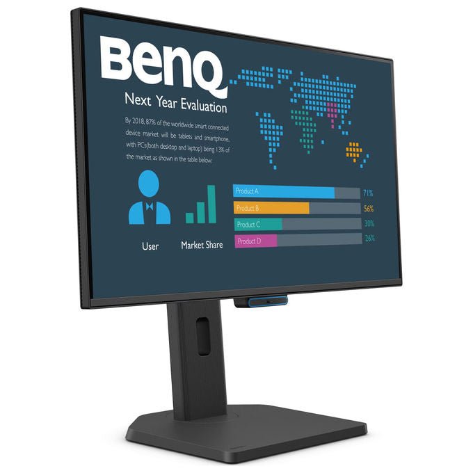 BenQ Monitor PC 23.8'' Full HD LCD Nero
