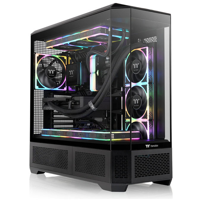 Thermaltake Case Full Tower Nero Vetro Temperato Supporta E-ATX View 600 TG