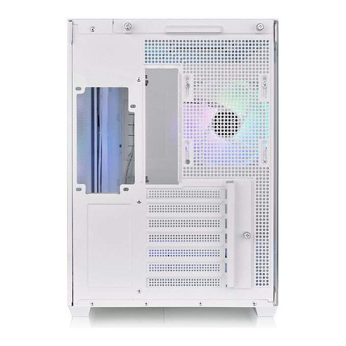 Thermaltake View 380 TG ARGB Snow Midi Tower PC Bianco Vetro Temperato