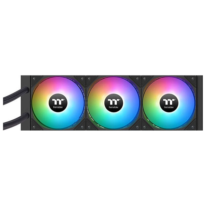 Thermaltake LA360-S ARGB, Kit Raffreddamento a Liquido, Radiatore 360mm, Ventole 12cm, Nero
