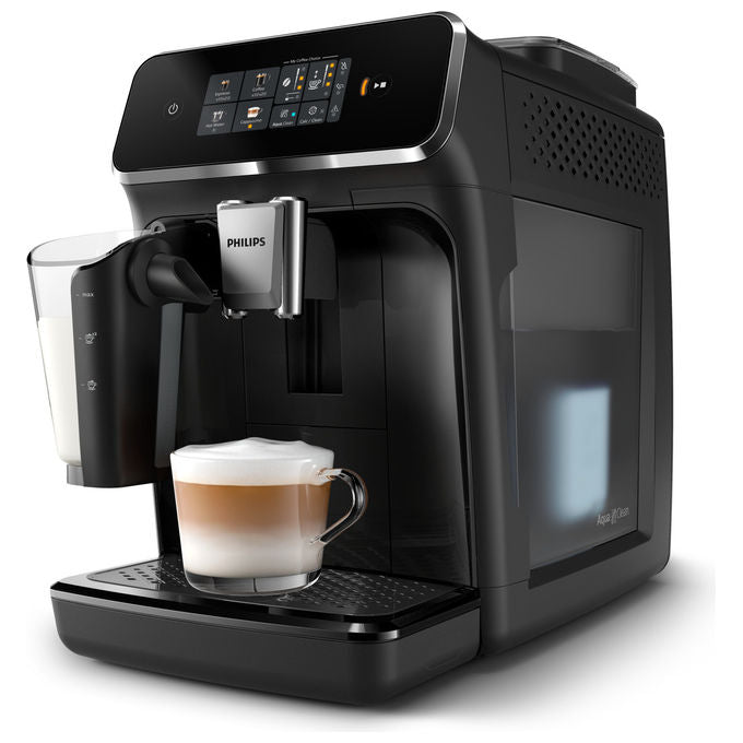 Philips, Macchina Caffe' Automatica, LatteGo EP2331-10, 4 Bevande, Nero