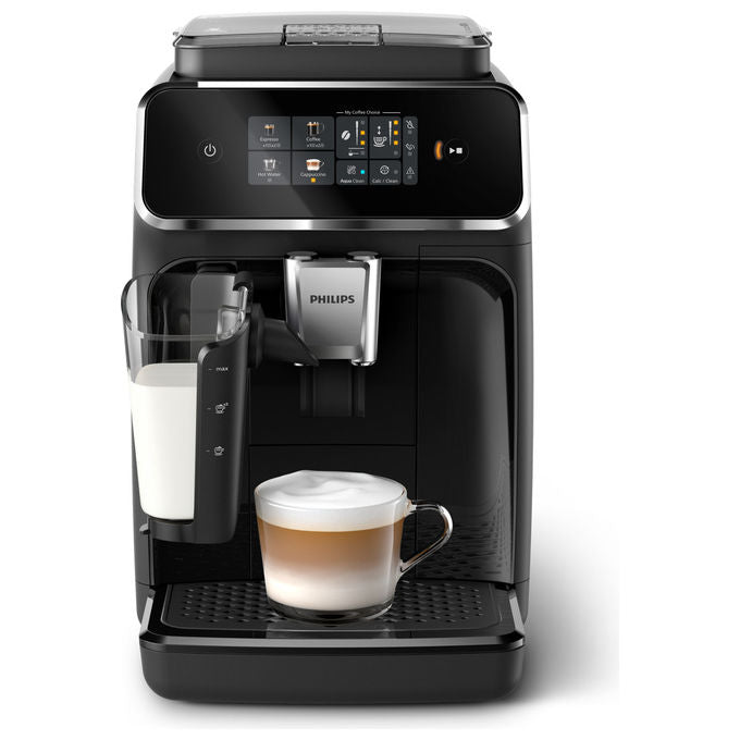 Philips, Macchina Caffe' Automatica, LatteGo EP2331-10, 4 Bevande, Nero