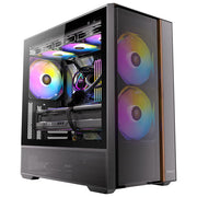 Antec Case PC Mid Tower FLUX Rear ATX Micro-ATX ITX Nero