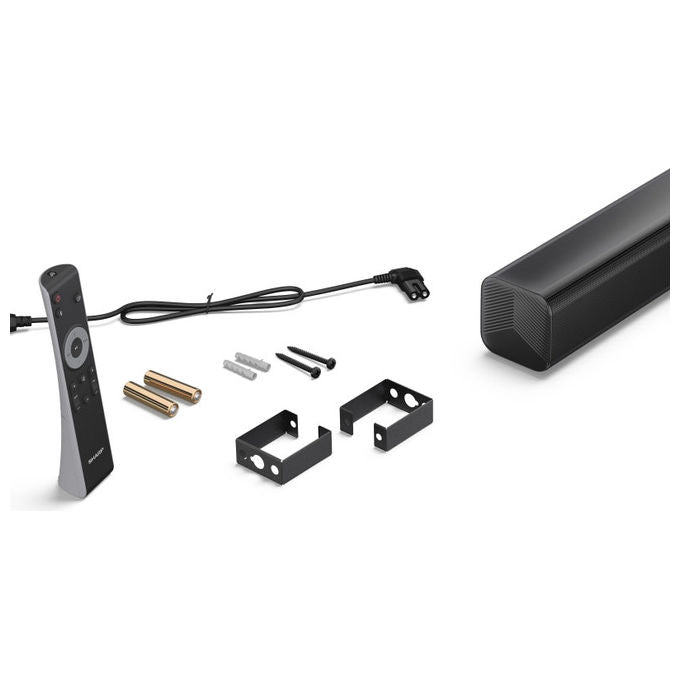 Sharp, Soundbar, 2.0 Canali, 150W, Nero