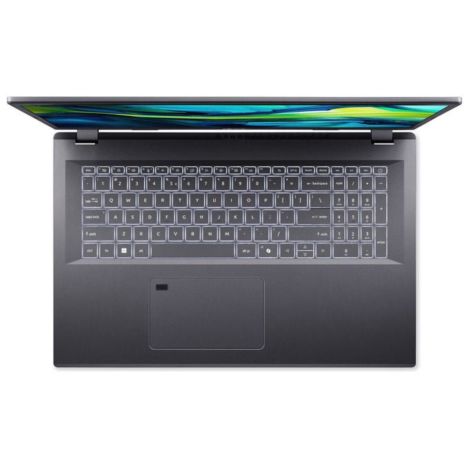 Acer, Computer Portatile Aspire 17 A17-51M-71LP, Intel Core 5 120U, 17.3'' Full HD, 16GB RAM, 512 GB SSD, Grigio