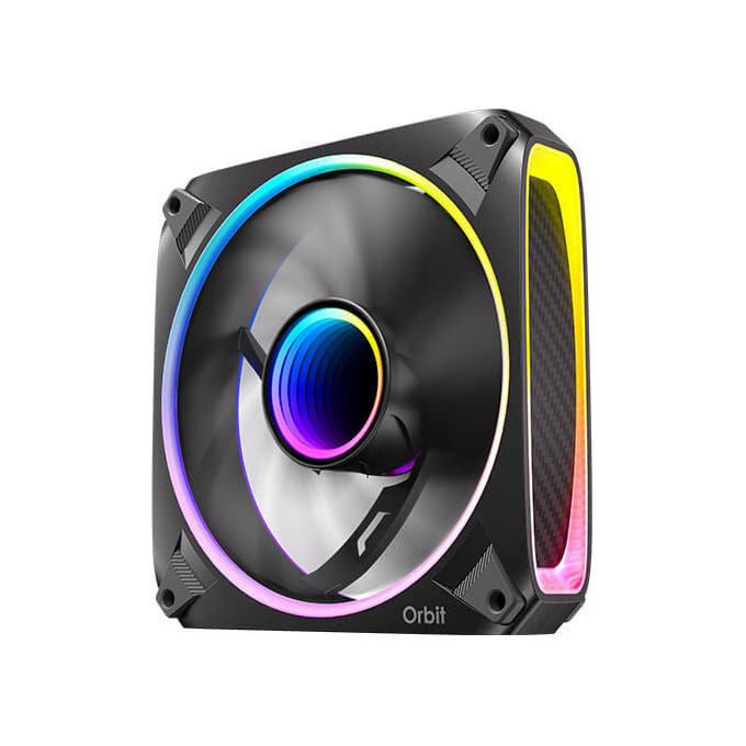 Antec Orbit 120 ARGB 3 Ventole per Case Cuscinetti FDB Nero