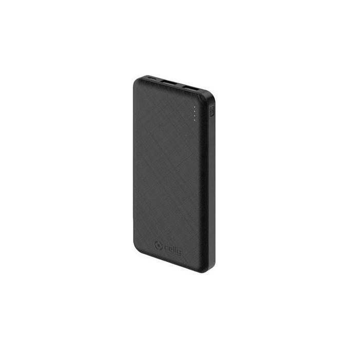 Celly, Powerbank 10000 mAh, USB - C, Nero - Yeppon