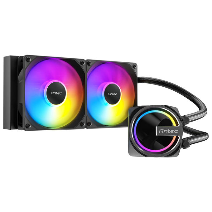 Antec Raffreddamento a Liquido CPU Skeleton 240 ARGB Nero