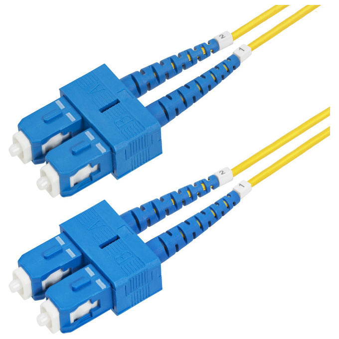 StarTech.com, Cavo Fibra Ottica, Monomodale OS2, SC a SC, 2m