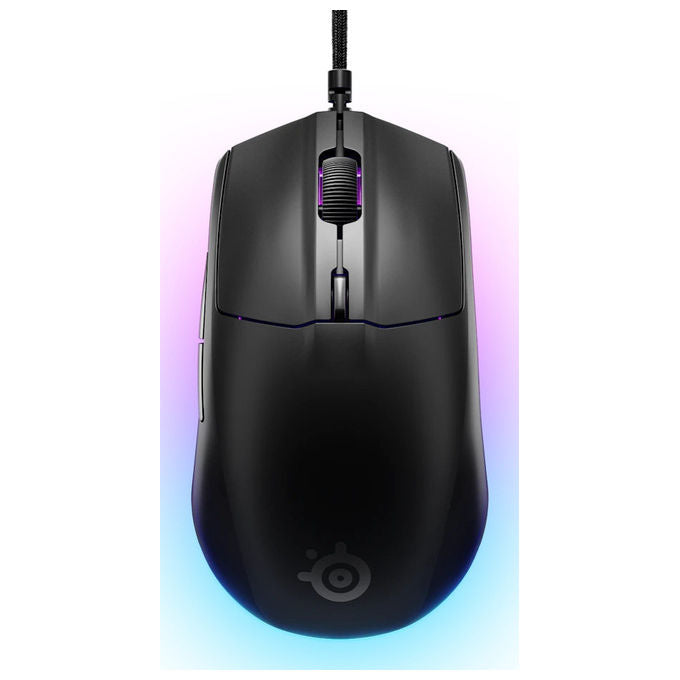 Steelseries Rival 3 Gen 2, Mouse Gaming Ambidestro Ottico, 8500 DPI, USB Tipo A