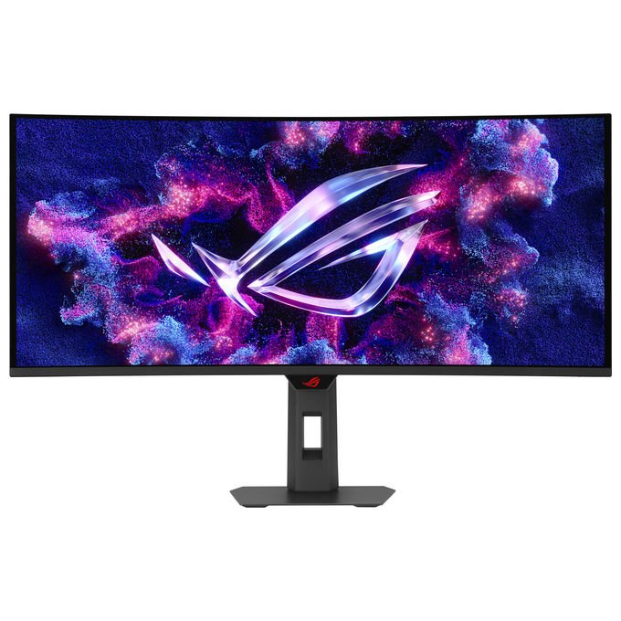 ASUS ROG Strix XG34WCDG Monitor Gaming Curvo da 34 QD-OLED (2560 x 1440) 003ms Response Time 175Hz ASUS OLED Care Pro Compatibile con G-Sync ed ELMB DisplayWidget Center Nero