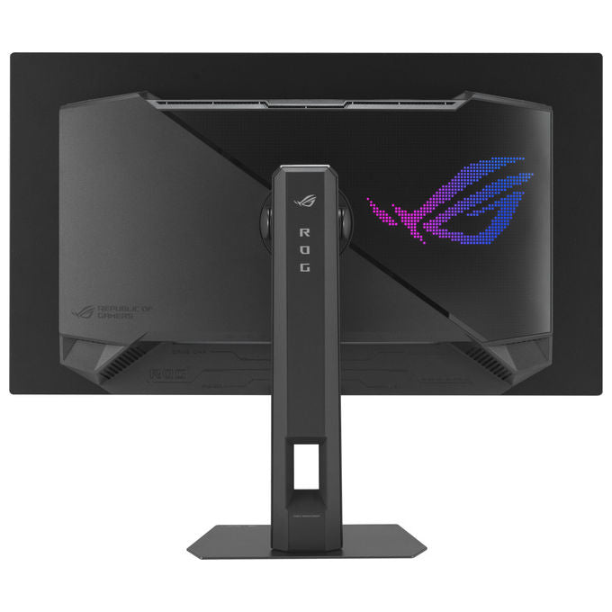 ASUS ROG Strix OLED XG27AQDPG Monitor Gaming da 265 Quad HD QD-OLED (2560 x 1440) 003ms (GTG) 500Hz Anti Sfarfallio Compatibile G-SYNC HDMI DisplayPort Hub USB DisplayWidget Center Nero