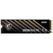 MSI, SSD 1TB, Spatium M470 PRO, NVMe PCIe 4.0, M.2
