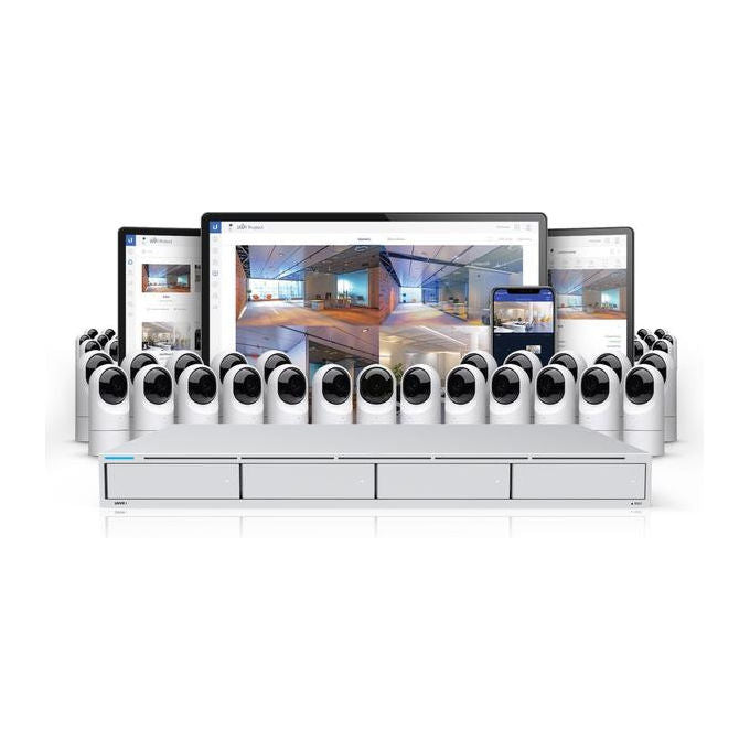 Ubiquiti, Videoregistratore di Rete, 4 Canali, Grigio, Montaggio Rack, Supporto RAID