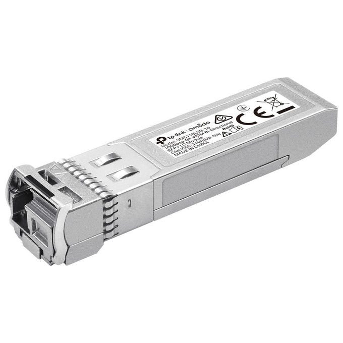 TP-Link Omada SM5110LSB-10 Modulo Ricetrasmettitore Fibra Ottica SFP+ 10312 Mbit-s Argento