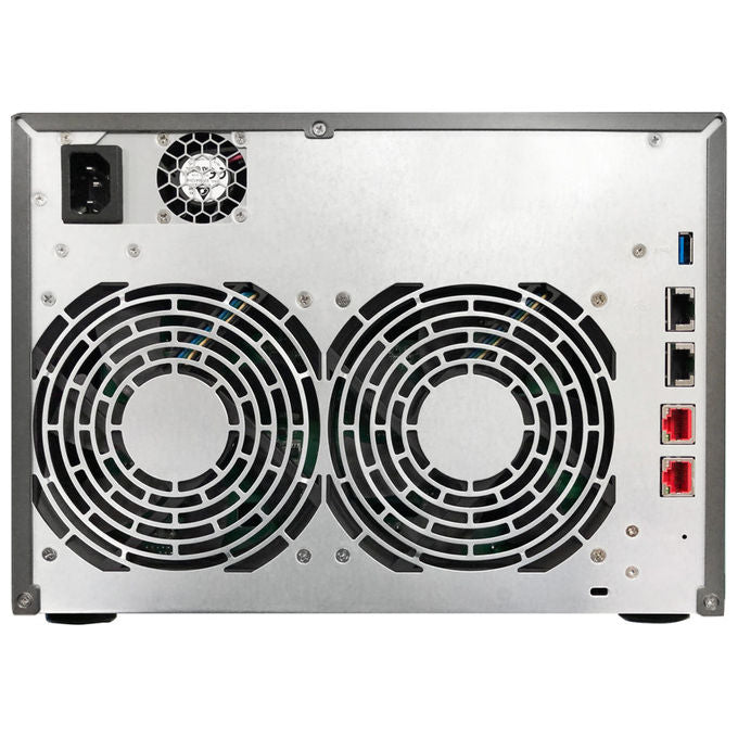 Asustor Lockerstor 10 AS6510T NAS Tower Intel Atom C3538 8 GB DDR4 Nero