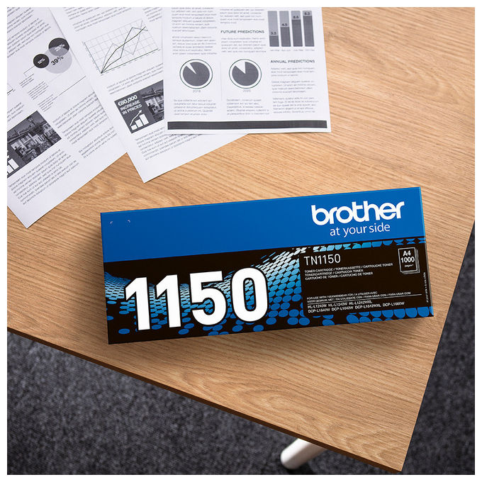 Brother Cartuccia Toner Originale TN-1150 Nero 1000 Pagine