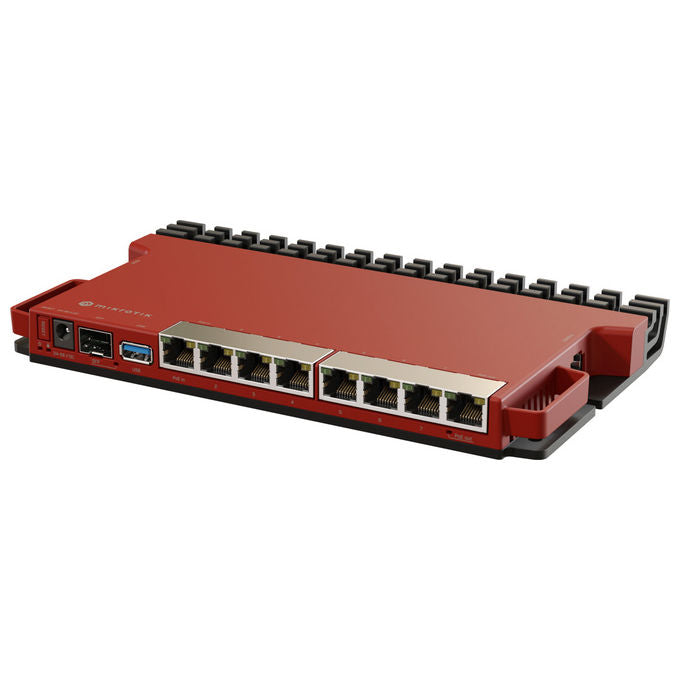 Mikrotik Router Cablato 2.5 Gigabit Ethernet Gigabit Ethernet Rosso