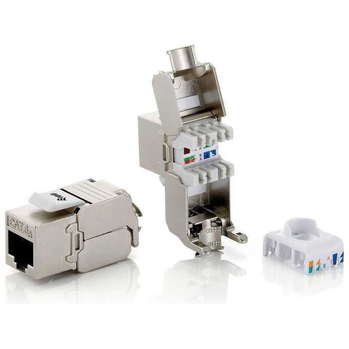 Equip Modulo Keystone Cat.6A Schermato RJ45 Metallico
