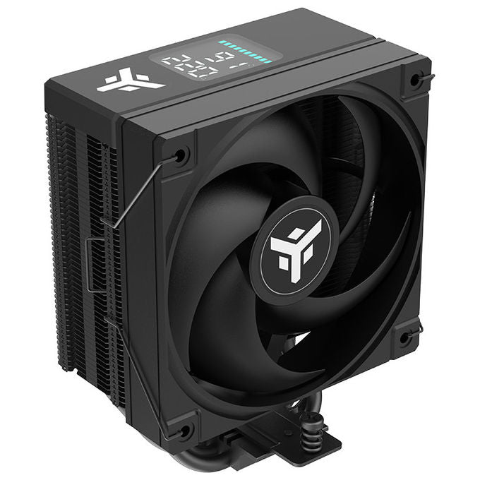 Itek Dissipatore CPU ad Aria Universale ICY-4HAT con Display Digitale Nero