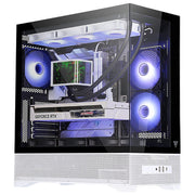 Itek SHOWBUI 37B Case Gaming Tower ATX Nero Bianco