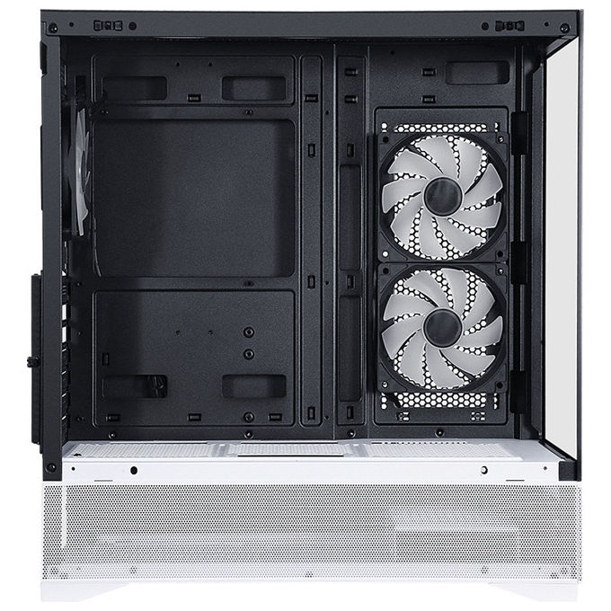 Itek SHOWBUI 37B Case Gaming Tower ATX Nero Bianco