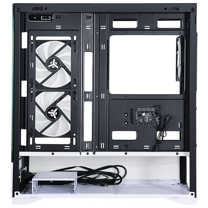 Itek SHOWBUI 37B Case Gaming Tower ATX Nero Bianco