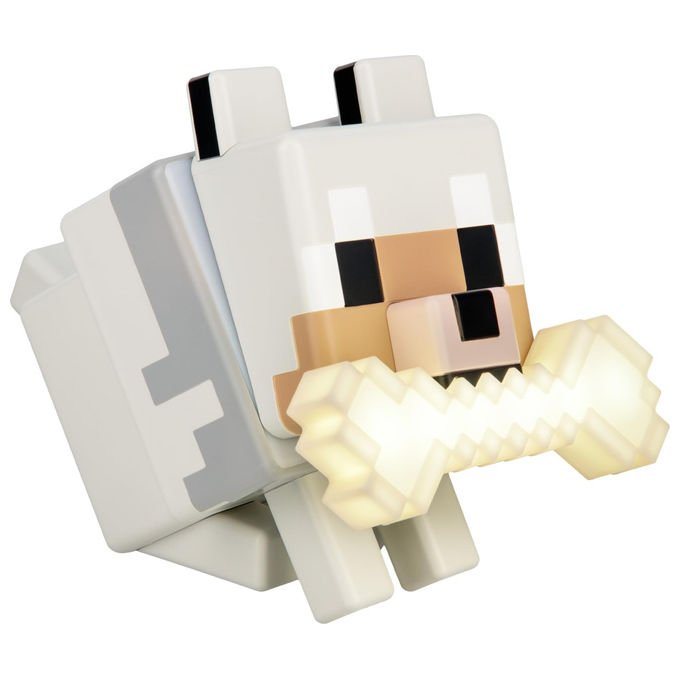 Paladone, Lampada Minecraft Wolf GloBuddies, Luce Notturna - Yeppon