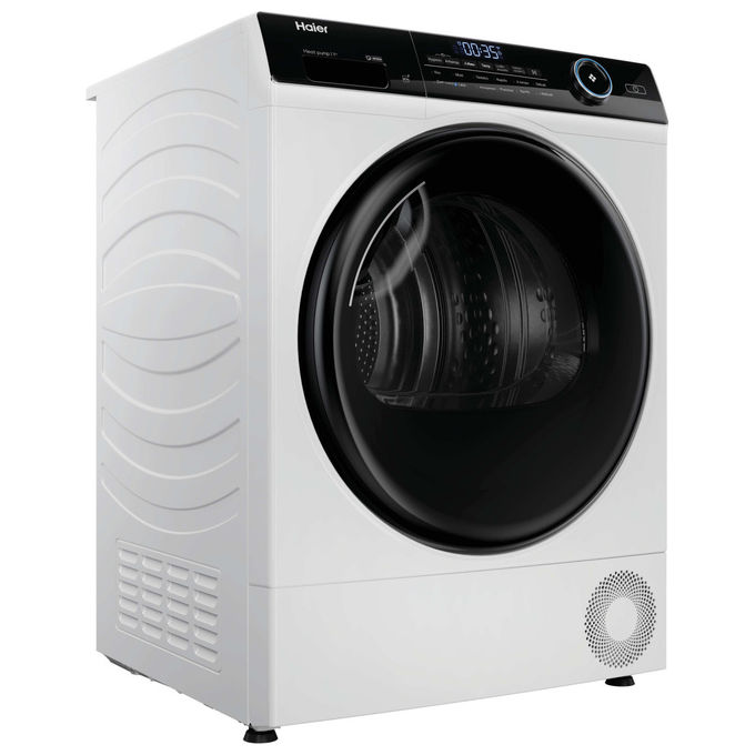 Haier HD110-D959E-IT I-Pro Series 5 Asciugatrice Pompa di Calore 11 Kg Classe D Inverter Wi-Fi Hygienic (85x60x62 cm) colore Bianco