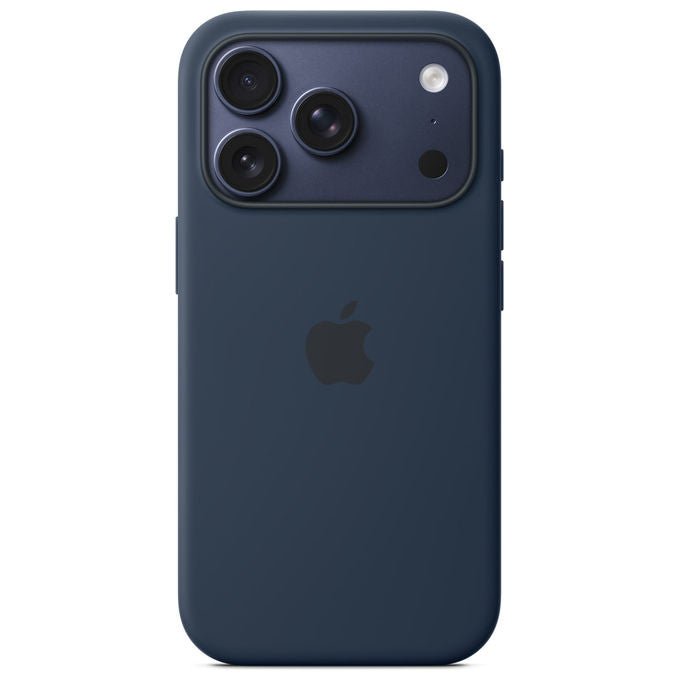 Apple, Custodia MagSafe in Silicone, Blu Scuro, per iPhone 17 Pro