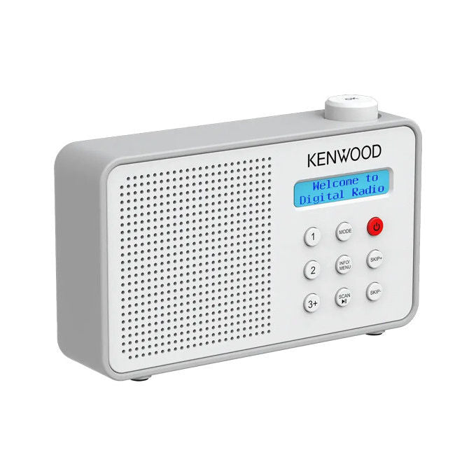 Kenwood, Radio Portatile DAB+ con Automatic Safety Alert, Moccha - Yeppon